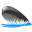Balena a 32x32 pixel