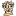 Mostro Spaventato Giallo a 16x16 pixel