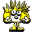 Personaggio Giallo a 32x32 pixel