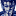 Vampiro Blu a 16x16 pixel