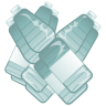 Bottiglie Di Plastica a 96x96 pixel