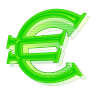 Simbolo Euro a 96x96 pixel