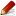 Matita Rossa a 16x16 pixel