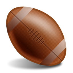 Palla Da Rugby a 256x256 pixel