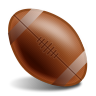 Palla Da Rugby a 96x96 pixel