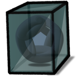 Parallelepipedo Trasparente Opaco a 256x256 pixel