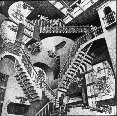Maurits Cornelis Escher, Relativit, 1953